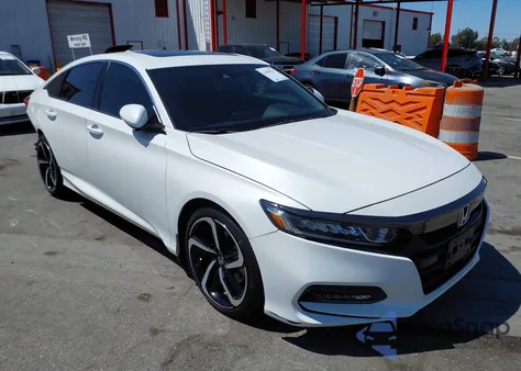 2020 Honda Accord Sport 2.0T z USA, uszkodzony, nr VIN 1HGCV2F38LA022856
